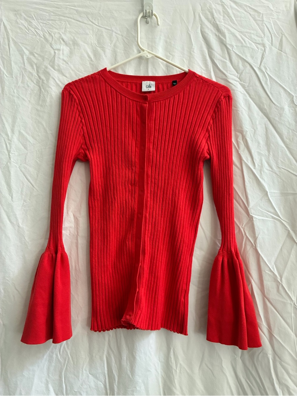 Women’s Cabi bell sleeve snap cardigan
